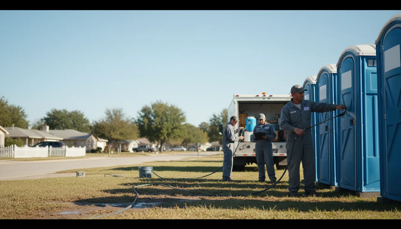 Long-Term Portable Toilet Rental in Hammond, IN near me